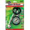 Dually RV Tire Pressure Gauge | 10-160 PSI Range | Dual Head with Bleeder Valve | 228mm Hose by CW Brands