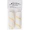 Mini Fabric Roller Cover 100mm | High-Quality Material | 2-Pack | Gold Stripe by CW Brands