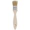 White Bristle Brush 25mm | Wooden Handle | Economical & Versatile by CW Brands