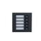 IP Apartment Intercom 5 Button Module | Easy Visitor Selection | Black Design | Compatible with Dahua Pro Series by Dahua