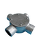 Junction Box 4 Way | Galvanized & Stainless Steel | Push On Locfit Design | 50mm by United Manufacturers Australia
