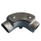 Conduit Fitting Inspection Elbow | Galvanized Steel & 316 Stainless Steel | Push On Locfit Design | 32mm by United Manufacturers Australia