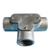 Conduit Fitting Inspection Tee | Galvanized & Stainless Steel | Push On Locfit Design | 32mm by United Manufacturers Australia