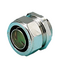 Liquid Tight Connector 20mm | IP66 Waterproof | Nickel Plated Steel & TPE/Rubber | Straight Design by United Manufacturers Australia