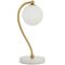 FELTON TABLE LAMP WHITE MARBLE