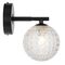 FELTON 1 LIGHT WALL LIGHT BLACK