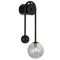 FELTON ARM WALL LIGHT BLACK