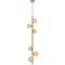 ELSON 6 LIGHT PENDANT ANTIQUE GOLD