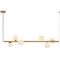 ELSON 6 LIGHT PENDANT ANTIQUE GOLD