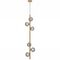 ELSON 6 LIGHT PENDANT ANTIQUE GOLD