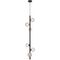 ELSON 6 LIGHT PENDANT BLACK