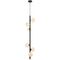 ELSON 6 LIGHT PENDANT BLACK