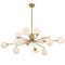 FELTON 12 LIGHT PENDANT ANTIQUE GOLD
