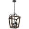 LACOTA 4 LIGHT PENDANT