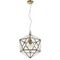 LAZLO 30 PENDANT SOLID BRASS