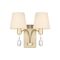 MALVERN 2 WALL LIGHT