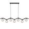 ORTON 7 LIGHT PENDANT BLACK
