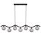 ORTON 7 LIGHT PENDANT BLACK