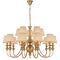 SIEDEL 15 LIGHT PENDANT W/SHADE