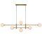 TYSON 6 LIGHT PENDANT ANTIQUE GOLD