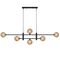 TYSON 6 LIGHT PENDANT BLACK
