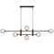TYSON 6 LIGHT PENDANT BLACK
