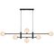 TYSON 6 LIGHT PENDANT BLACK