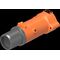 PL 660V 300A 4P Plug Orange FLP Removable Body