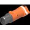 PL 660V 425A 4P Plug Orange wW FLP Removable Body