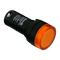 Pilot light LED 24V AC/DC – Amber – With Lamp Test Terminal