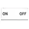 2 Position Engraved Legend Plate (ON/OFF)