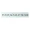 Terminal Marker Strip 371-380 To Suit 2.5mm