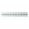 Terminal Marker Strip 221-230 To Suit 4.0mm