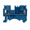 DS Series Spring Clamp Terminal – Top Entry – 2 Way 2.5mm – Blue