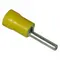 Pre-Insulated Pin Terminal – Twin – Yellow – 14mm