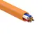 Orange Circular Cable 0.6/1kV 3C+E 2.5mm – LSZH