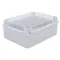 ABS Junction Box – 150w X 110h X 70d –  Transparent Cover