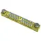 Earth Neutral Bar UNIVERSAL FEED 250A 12 Way Numbered 1-12