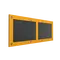 Cover With Louver 1000 x 400mm Orange