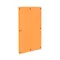 Flat Cover 400 x 1000 Orange