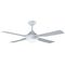 48" Ceiling Fan with LED Light | 4 Easy Fix Blades | Energy Efficient Design | White by Fantech
