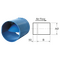Plastic Wall Tube 100-130mm | Compatible with Fantech DOM-100C & DOM-125C | Durable Plastic Construction by Fantech