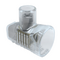 Single Screw Connector 40A | Clear Body | 2+3 x 6.0mm | Reliable Electrical Connections by Tuff