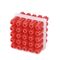 Wall Plug Red 6g x 25mm | PVC Material | Pack of 100 | General Purpose by Tuff