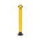 Folding Bollard 600mm | Hot Galvanised Steel | Yellow Powder Coating | Folds Flat by Gorilla Hartman