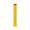 Fixed Bollard 1300mm | Hot Galvanised Steel | Yellow Powder Coating | Surface Mounted by Gorilla Hartman