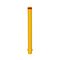 Fixed Bollard 1600mm | Hot Galvanised Steel | Yellow Powder Coating | In-Ground Installation by Gorilla Hartman