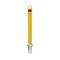 Removable Bollard Keylock 900mm | Hot Galvanised Steel | Yellow Powder Coating | Secure In-Ground Installation by Gorilla Hartman