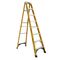 Single Sided A-Frame Ladder 2.4m | 180kg Load Capacity | Heavy Duty Fibreglass | Stable Design by Gorilla Hartman