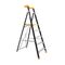 Platform Ladder 5 Step | 1.45m Height | 150kg Load Capacity | Fibreglass with Tool Organiser by Gorilla Hartman